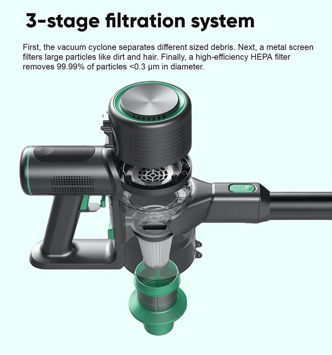 (Refurbished) Wyze Cordless Vacuum (First Generation) - Image 2