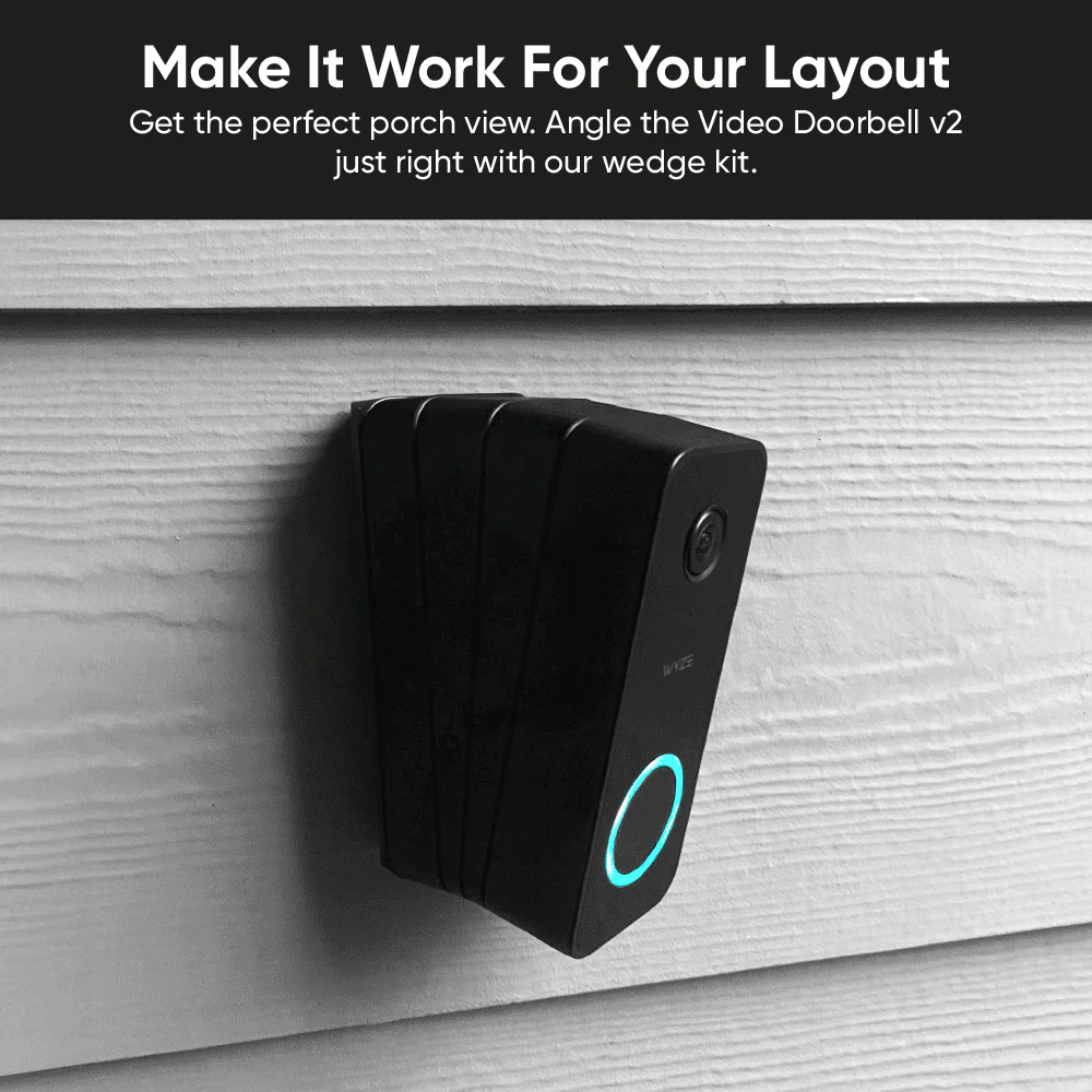 Wyze Video Doorbell v2 Wedge Kit - Image 3