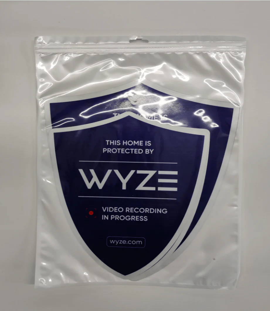Wyze Security Reflective Sticker - Image 6